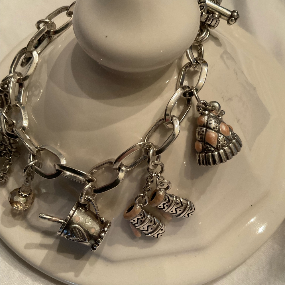 Brighton Winter Wonderland Silver Charm Bracelet - Picture 3 of 5
